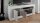 TV-Board URBINO Lowboard Kommode in weiß Lack und Beton