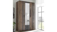 Kleiderschrank CHICAGO Melamin Old Style 3-türig mit...