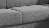 Ecksofa GOTLAND L Eckgarnitur Stoff grau inkl. Federkern 257x212 cm