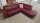 Ecksofa Relaxa 6.0 Plus merlot ca. 255x220 cm