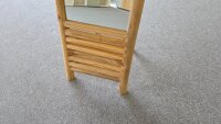 Standspiegel Ganzkörperspiegel Spiegel Teak Äste 168 cm