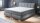 Boxspringbett MALIN 180x200 Doppelbett anthrazit inkl. Topper