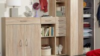 Garderobe MRK 5 teilig Dielenschränke in Eiche Sägerau