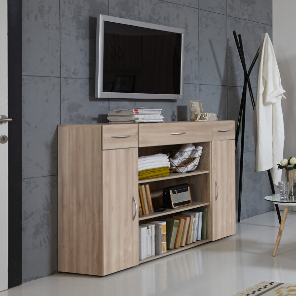 Sideboard MRK Kommode 180 cm eiche sägerau