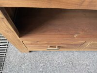 TV-Board Guru 6646 Akazie massiv stone 100x60x55 cm