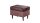 Hocker OMADO 2 Polsterhocker Sitzhocker Stoff aubergine 63 cm