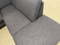 Ecksofa Stan Uno grau ca. 271x235 cm