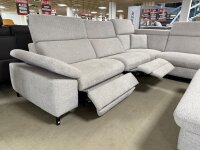 Ecksofa inkl. Hocker ZE-EM22001 silver ca. 300x260 cm