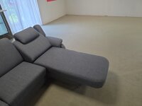 Wohnlandschaft ZE-EM06001 Grau ca. 245x340x170-200 cm,