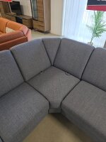 Wohnlandschaft ZE-EM06001 Grau ca. 245x340x170-200 cm,