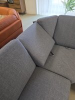 Wohnlandschaft ZE-EM06001 Grau ca. 245x340x170-200 cm,