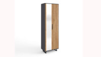 Garderobenschrank Stella 3412 Dielenschrank Eiche teilmassiv