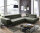 Ecksofa R MESSAGE Feincord forest mit Kopfteilverstellung