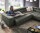 Ecksofa R MESSAGE Feincord forest mit Kopfteilverstellung