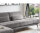 Ecksofa L MP-IN20126 Famosa greyB/H/T ca. 328/82-100/190  cm Fuß schwarz