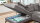 Ecksofa SILVER OTL Stoff stone motorische Sitztiefenverstellung