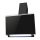 Kaminhaube 80 cm Amica KHF 695 801 S X-type Schwarzer Glasschirm GestureControl