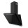 Kaminhaube 80 cm Amica KHF 695 801 S X-type Schwarzer Glasschirm GestureControl