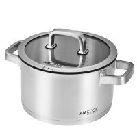 Topfset 7-teilig Senna S7 Edelstahl für...