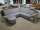 Ecksofa inkl. Hocker PP-HS23124 silver ca. 249x247 cm