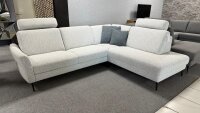 Ecksofa MR285 Bettfunktion Loft ecru ca. 280x220 cm