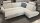 Ecksofa MR285 Bettfunktion Loft ecru ca. 280x220 cm