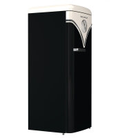 Gorenje OBRB 615 DBK Retro-Kühlschrank Schwarz IonAir DynamiCooling
