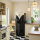 Gorenje OBRB 615 DBK Retro-Kühlschrank Schwarz IonAir DynamiCooling