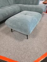 Ecksofa MP-IN22064 inkl. Hocker  Castle türkis 290x220 cm
