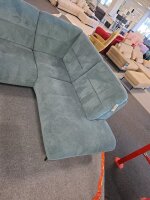 Ecksofa MP-IN22064 inkl. Hocker  Castle türkis 290x220 cm