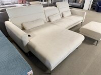 Ecksofa inkl. Hocker ZE-EM22128 natur ca. 190x300 cm