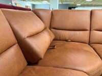 Ecksofa Queenline T+ Saddle siena ca. 260x240 cm