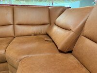 Ecksofa Queenline T+ Saddle siena ca. 260x240 cm