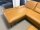 Ecksofa inkl. Hocker PN-IN23099 Leder kurkuma ca. 198x315 cm