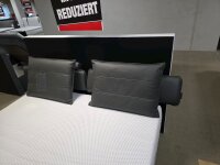 Polsterbett HU-PB23043 Leder anthrazit 180x200 cm