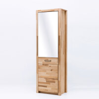 Garderobenschrank FENJA Kernbuche massiv 1-türig mit...