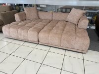 Megasofa Cassie Bigsofa rosa XXL Liegefläche ca....