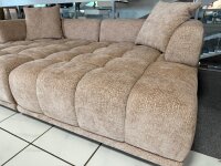 Megasofa Cassie Bigsofa rosa XXL Liegefläche ca....