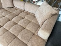Megasofa Cassie Bigsofa rosa XXL Liegefläche ca. 250x155 cm