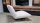 Sessel Cremona Drehsessel Stoff Cord silber Loungesessel 360°