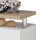 Garderobenbank View Weiß Sonoma BHT ca. 80x 56x38 cm