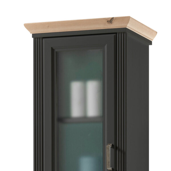 Bad Hochschrank Jasmin grau Artisan Eiche