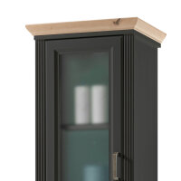 Bad Hochschrank Jasmin grau Artisan Eiche