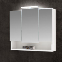 Spiegelschrank Seven Badezimmerschrank weiß