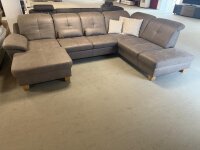 Wohnlandschaft PP-LA23185 Taurus platin ca. 170x340x220 cm