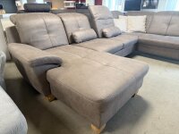 Wohnlandschaft PP-LA23185 Taurus platin ca. 170x340x220 cm