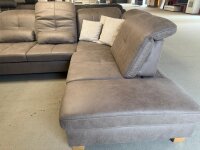 Wohnlandschaft PP-LA23185 Taurus platin ca. 170x340x220 cm