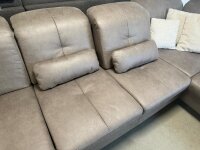 Wohnlandschaft PP-LA23185 Taurus platin ca. 170x340x220 cm