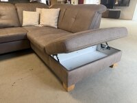 Wohnlandschaft PP-LA23185 Taurus platin ca. 170x340x220 cm