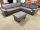Ecksofa inkl. Hocker ZE-EM22137 lava ca. 280x245 cm